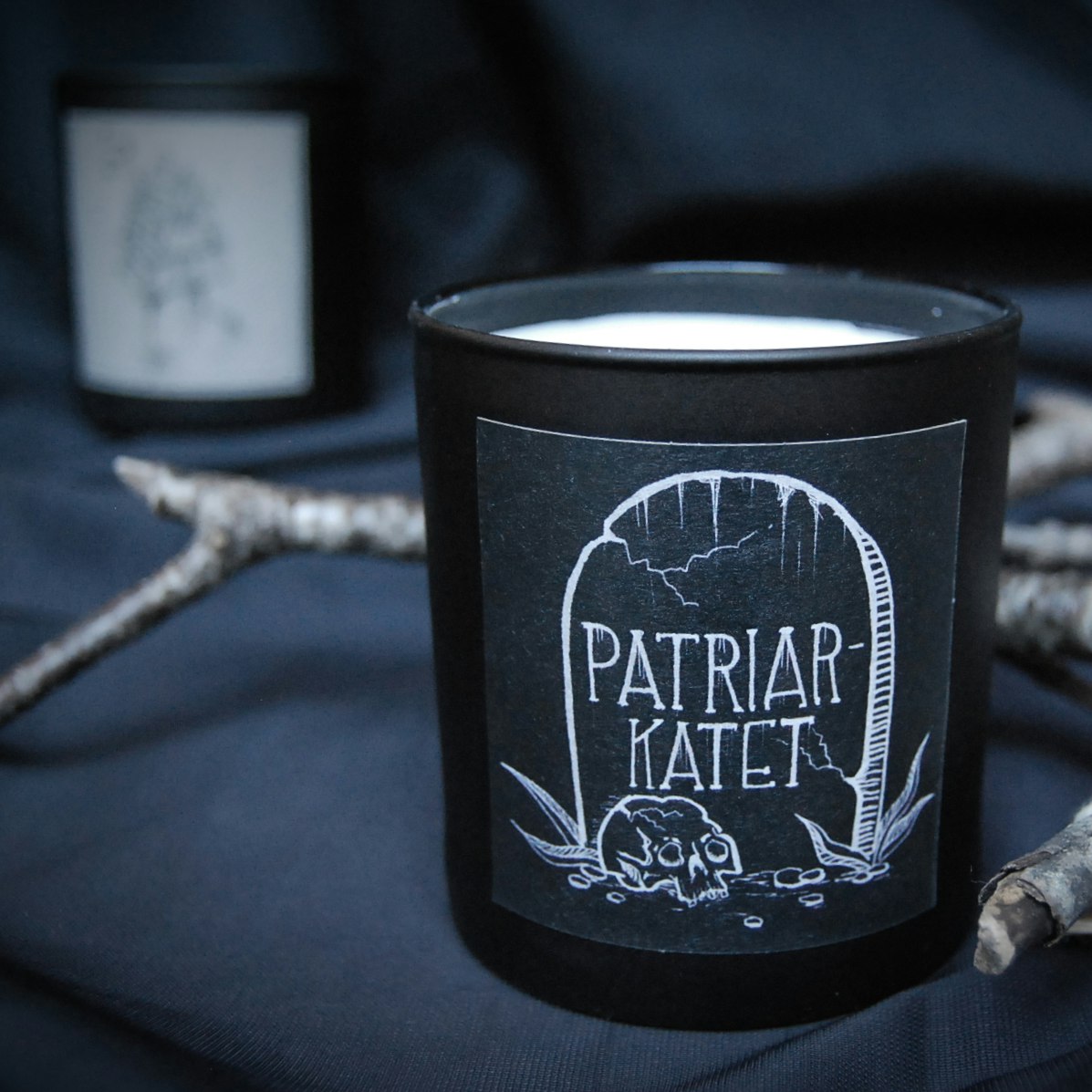 Scented candle Death to the patriarchy