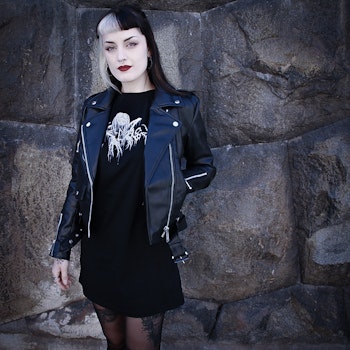 Commando vegan leather jacket