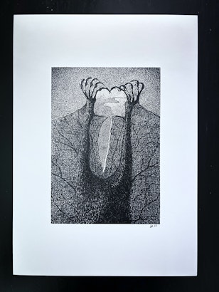Fladderben print