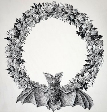 Blomstervän print