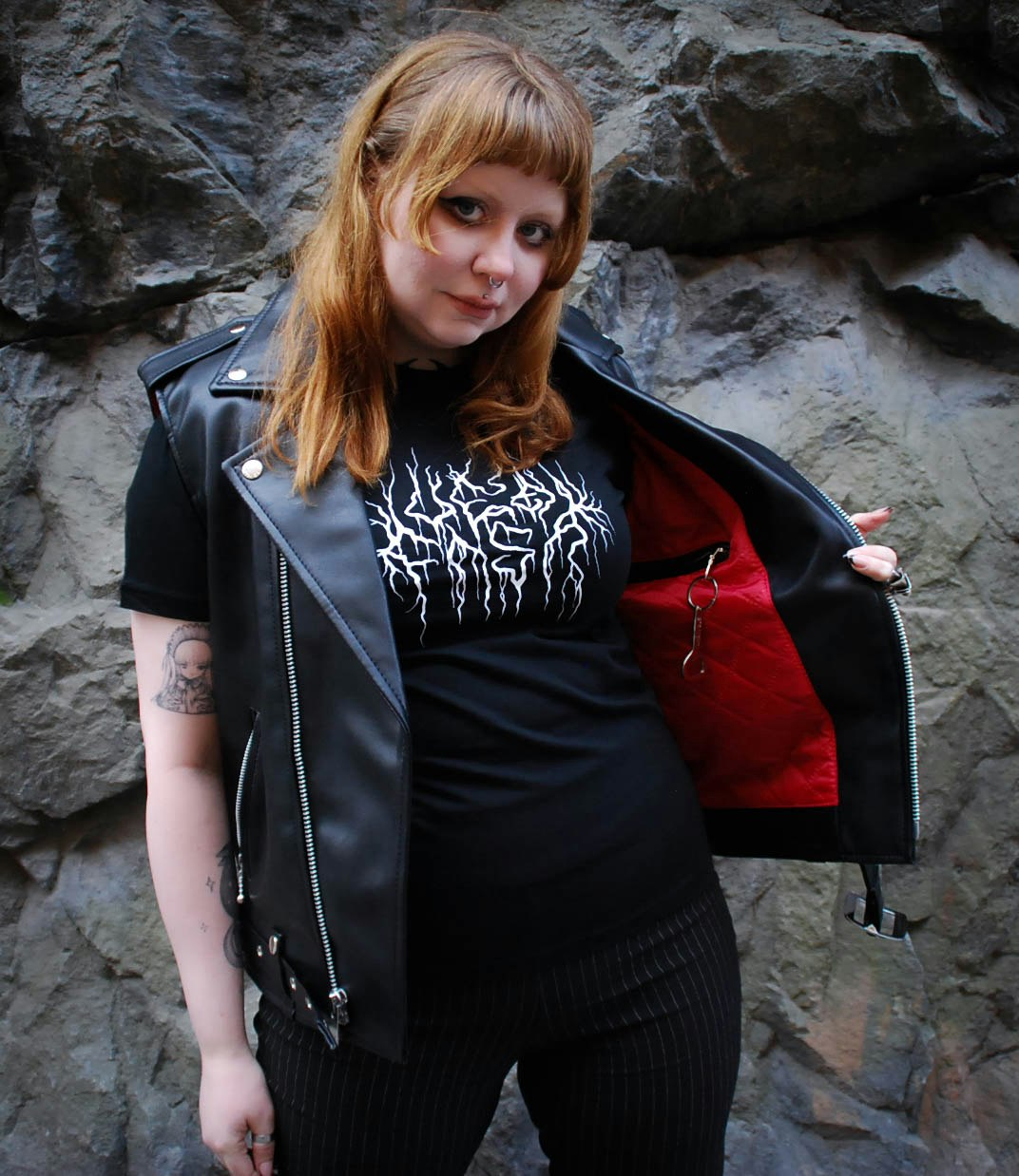 Commando vegan leather vest