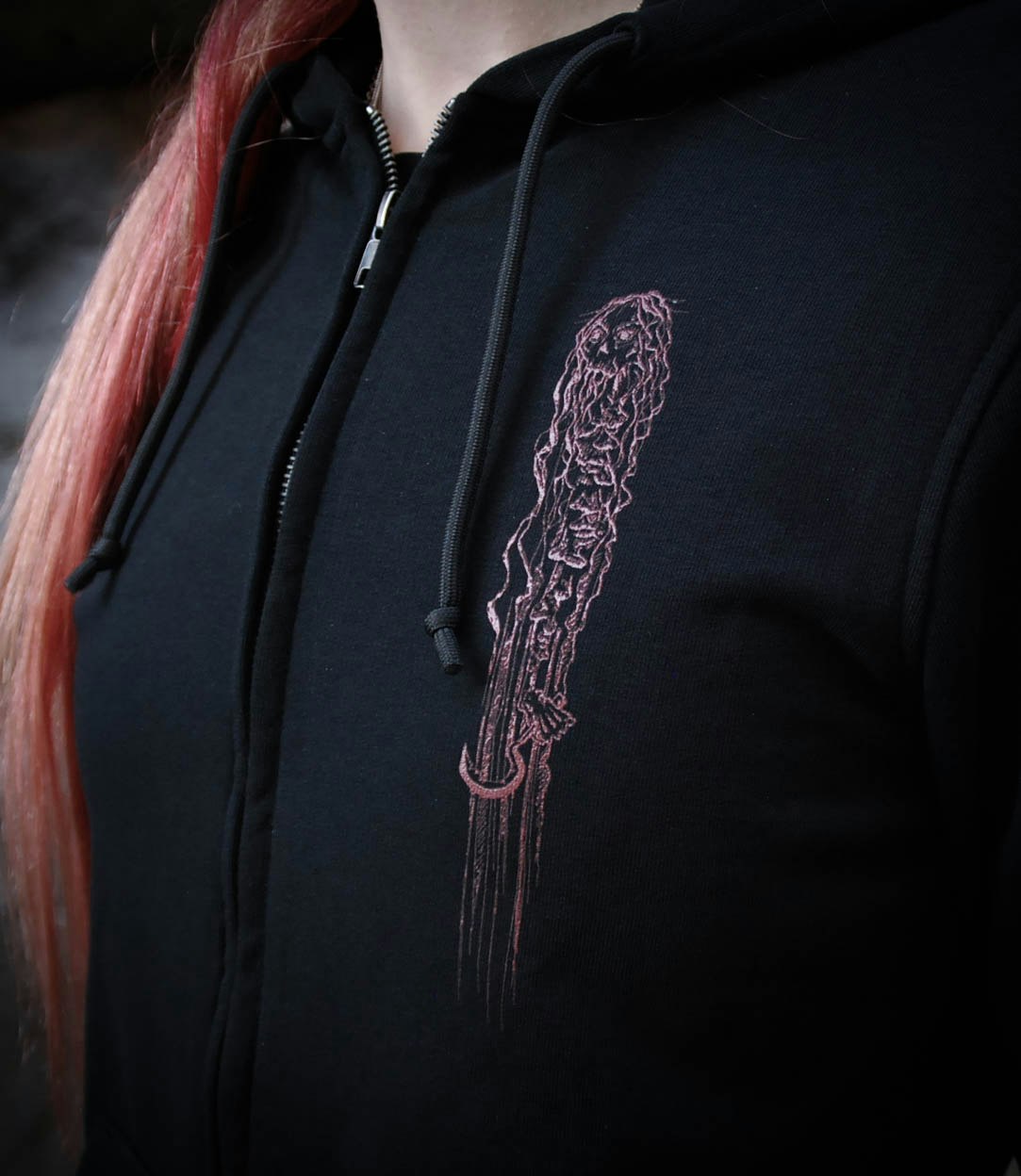 Kikímara zip hoodie